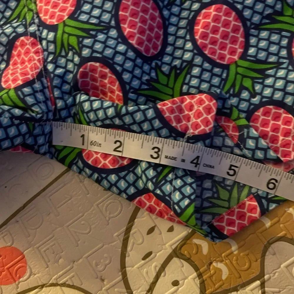 Max Mehra pineapple‎ print swim trucks